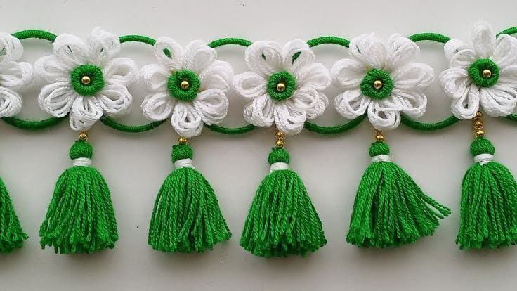 woollen door hanging