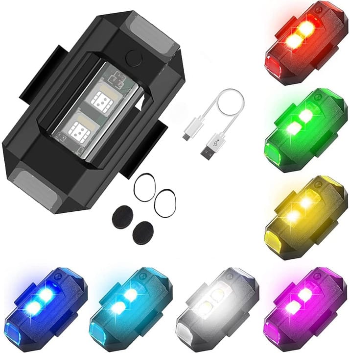 Rechargeable multy colour usb led lights..